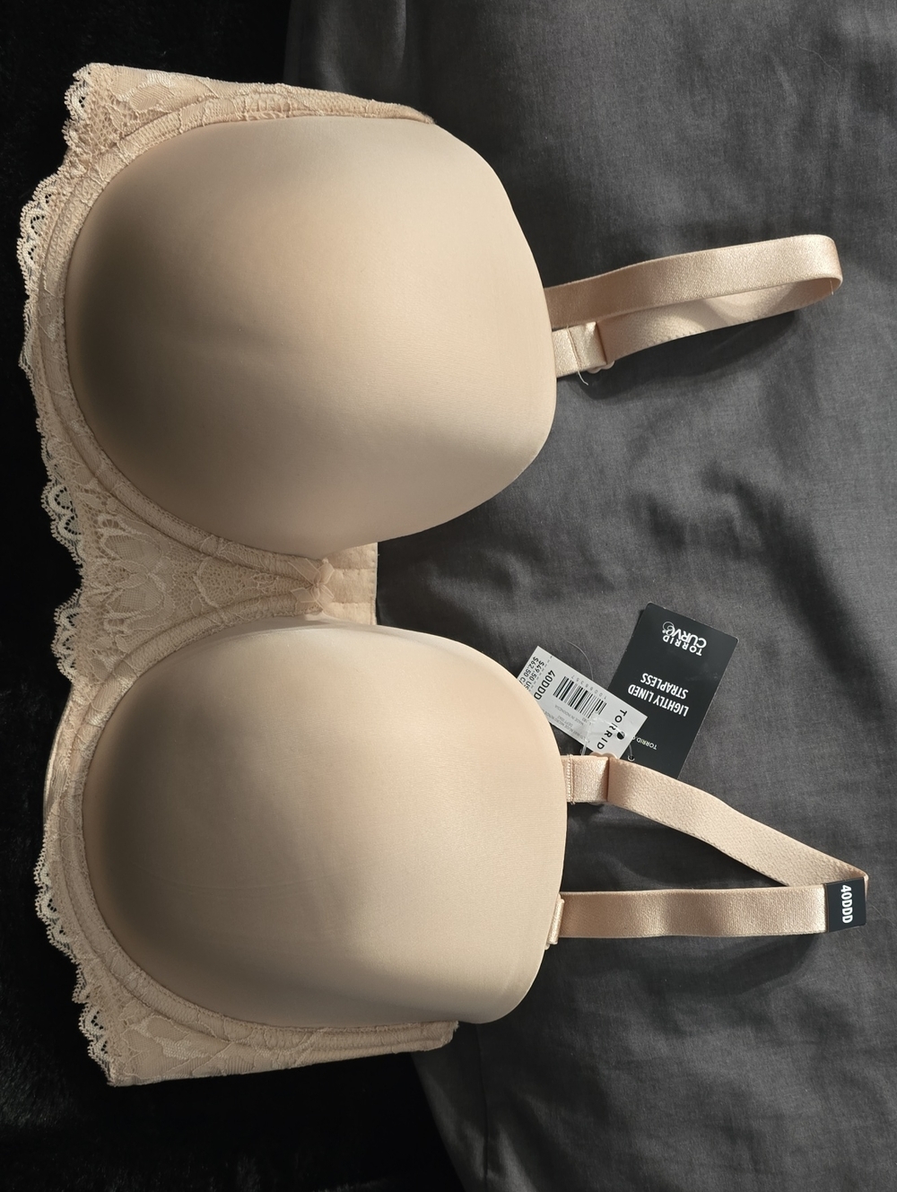 Wireless Nude Lace T-Shirt Bra - Comfort Lift